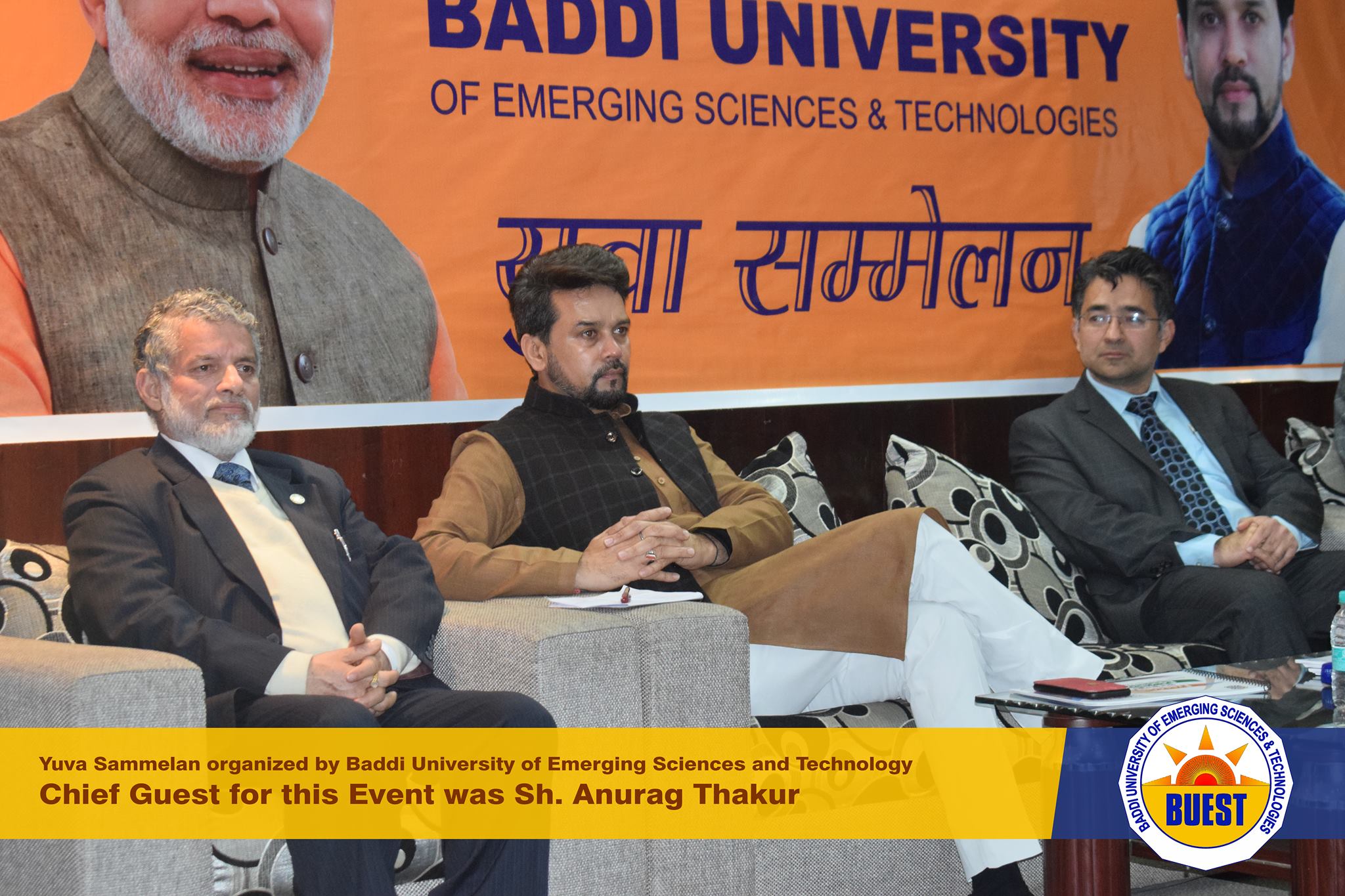 Sh. Anurag Thakur at Baddi University